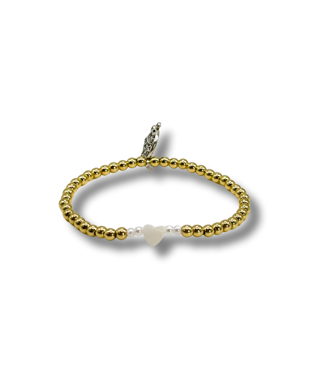 Pearl Heart Bracelet