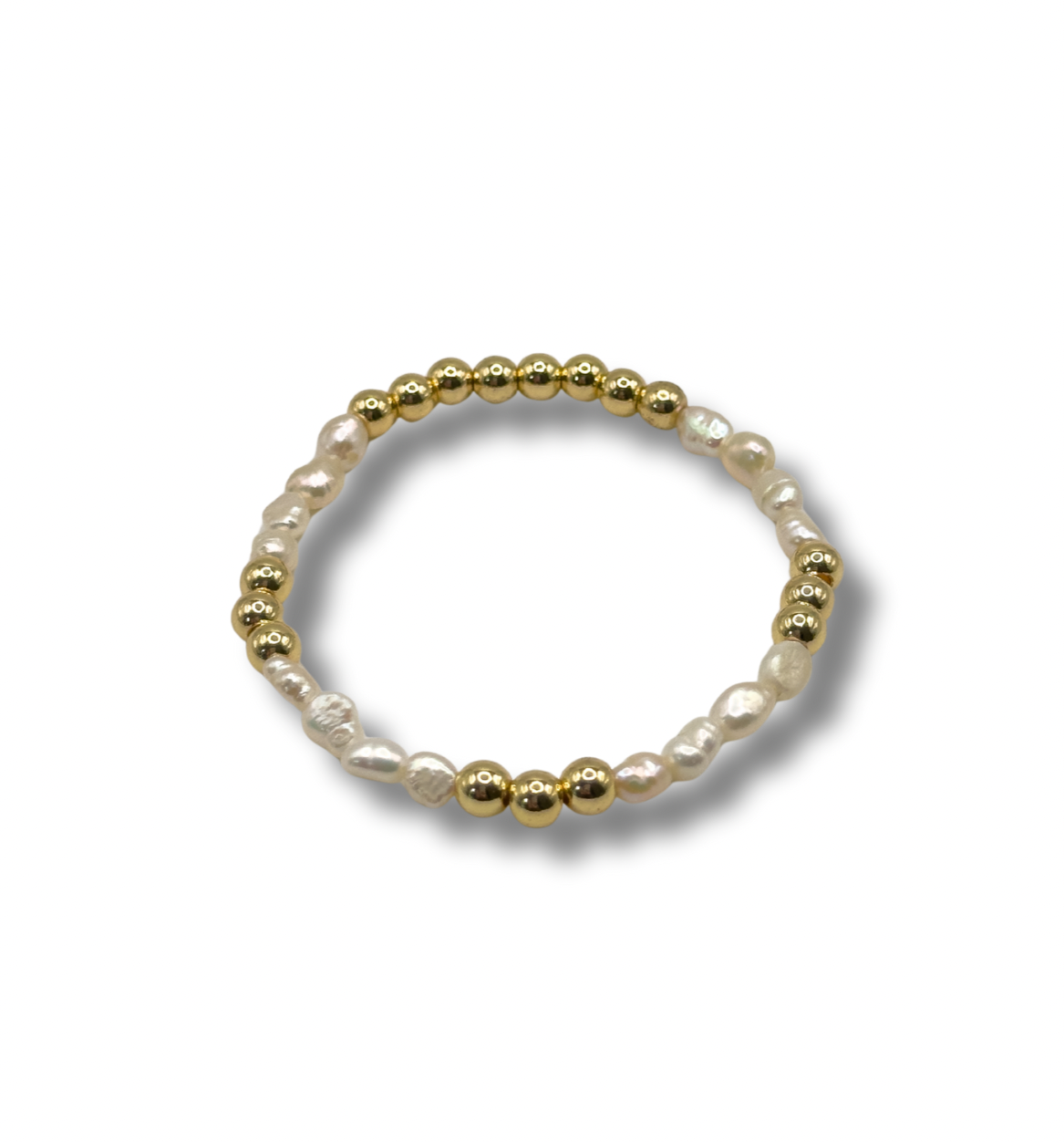 Golden Pearl Bracelet