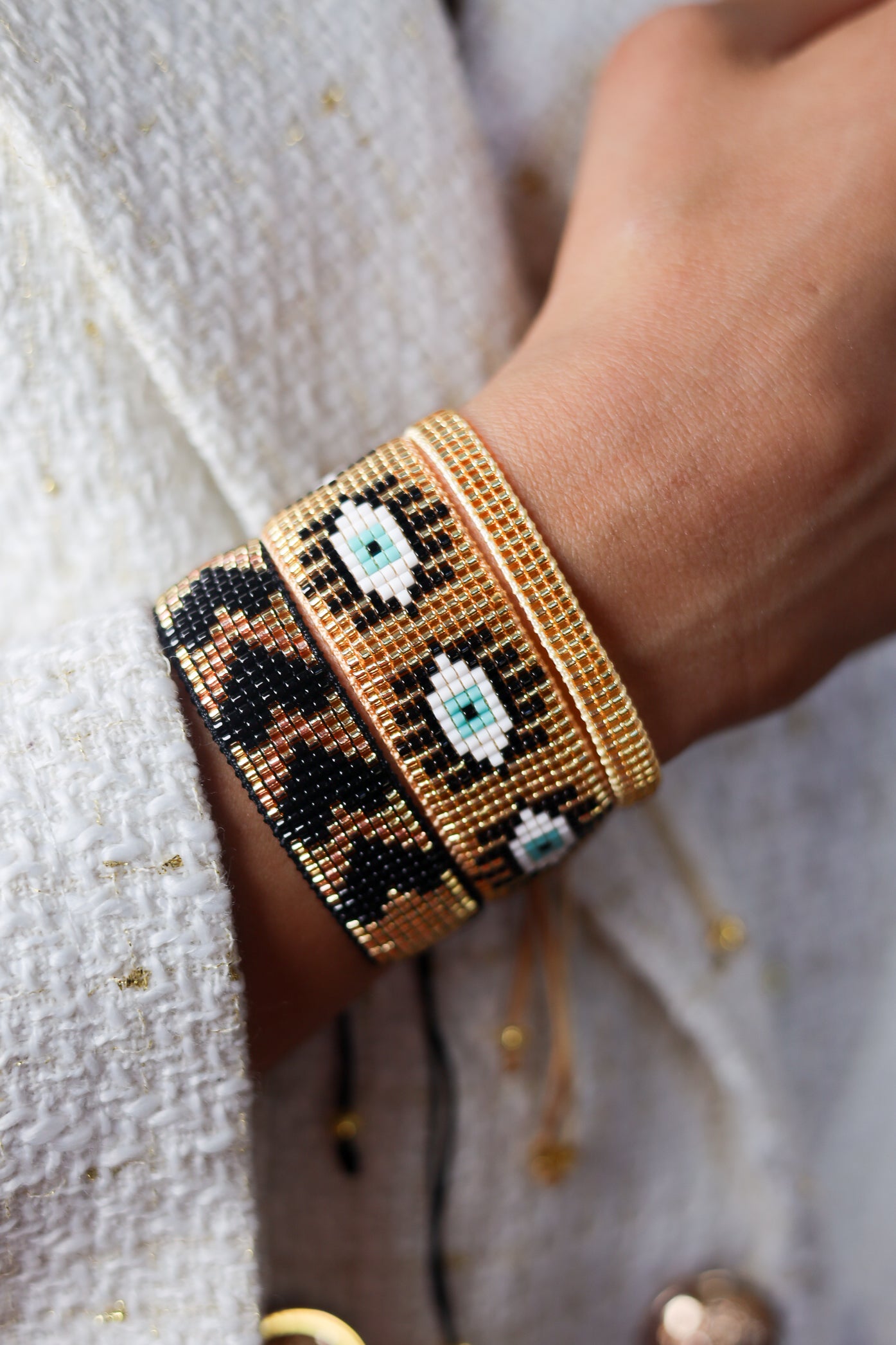 Goldie Eye Bracelet