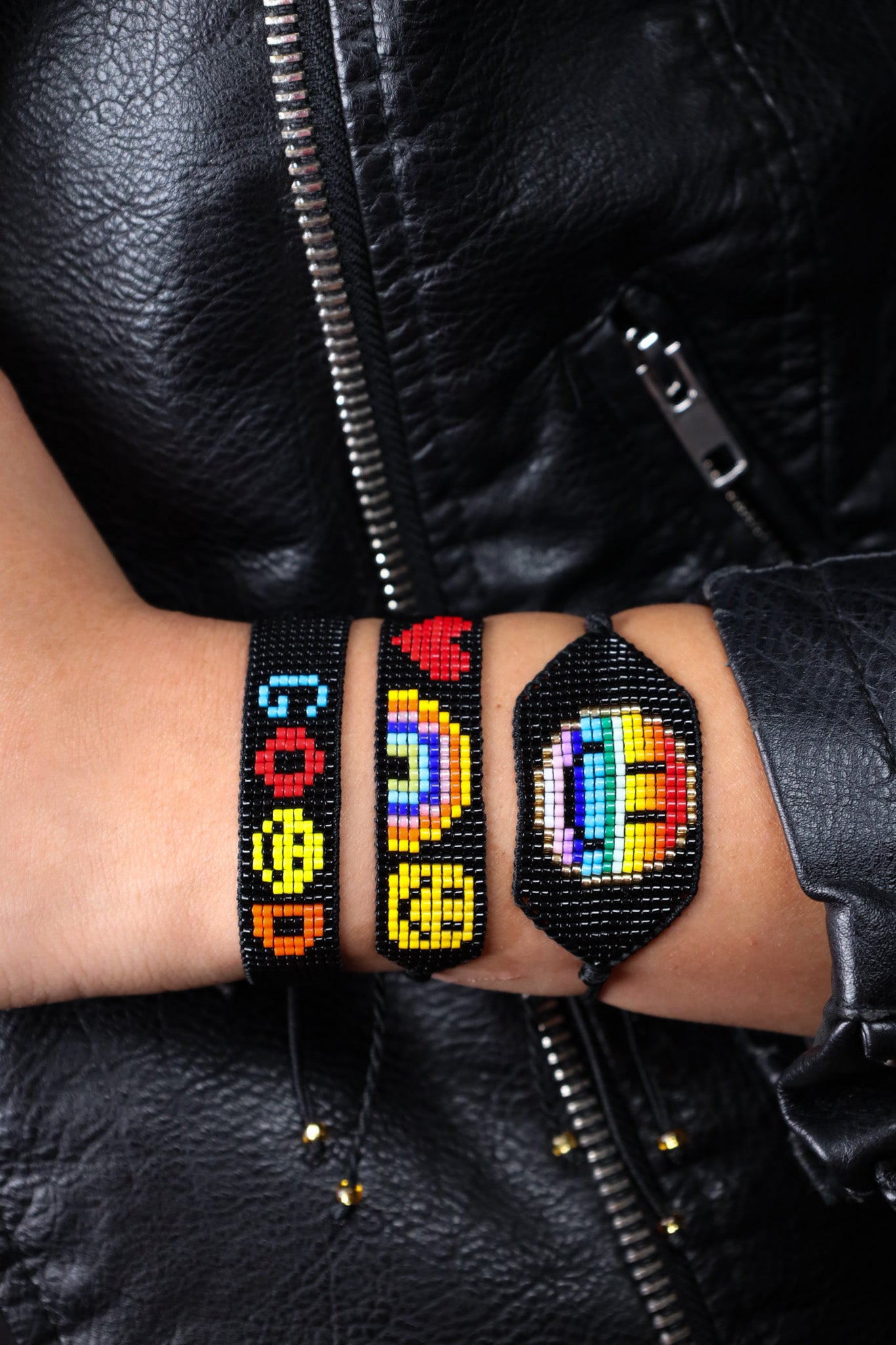 Colorful Smiley face