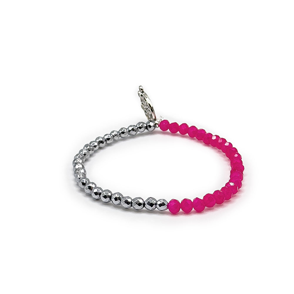 Fuchsia Flame Bracelet