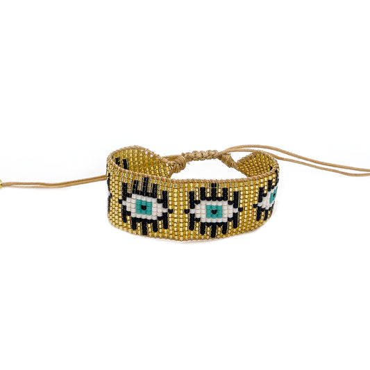 Goldie Eye Bracelet