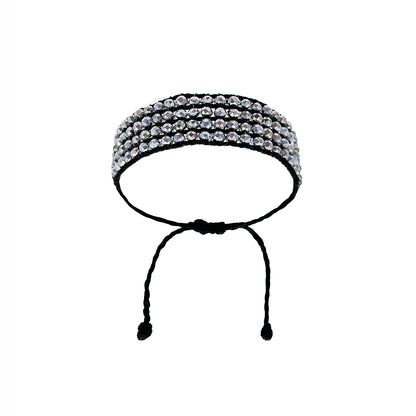 Silver Crystal Bracelet