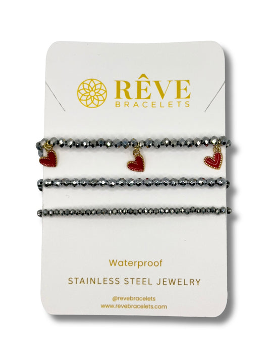 EVERYDAY BRACELET STACK IN SILVER