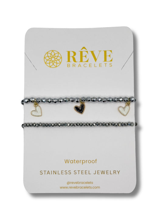 EVERYDAY BRACELET STACK IN SILVER