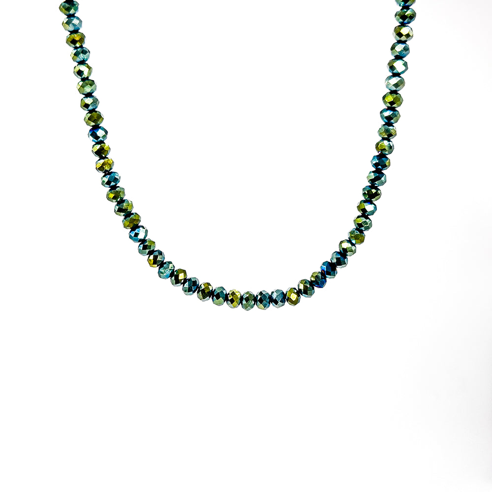 Emerald Crystalline Necklace