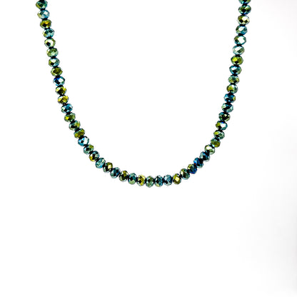 Emerald Crystalline Necklace