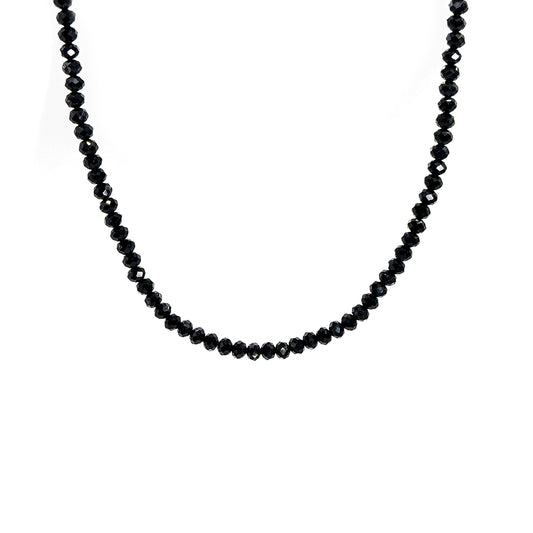 Black Crystalline Necklace