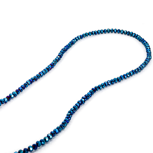 Sapphire Crystalline Necklace