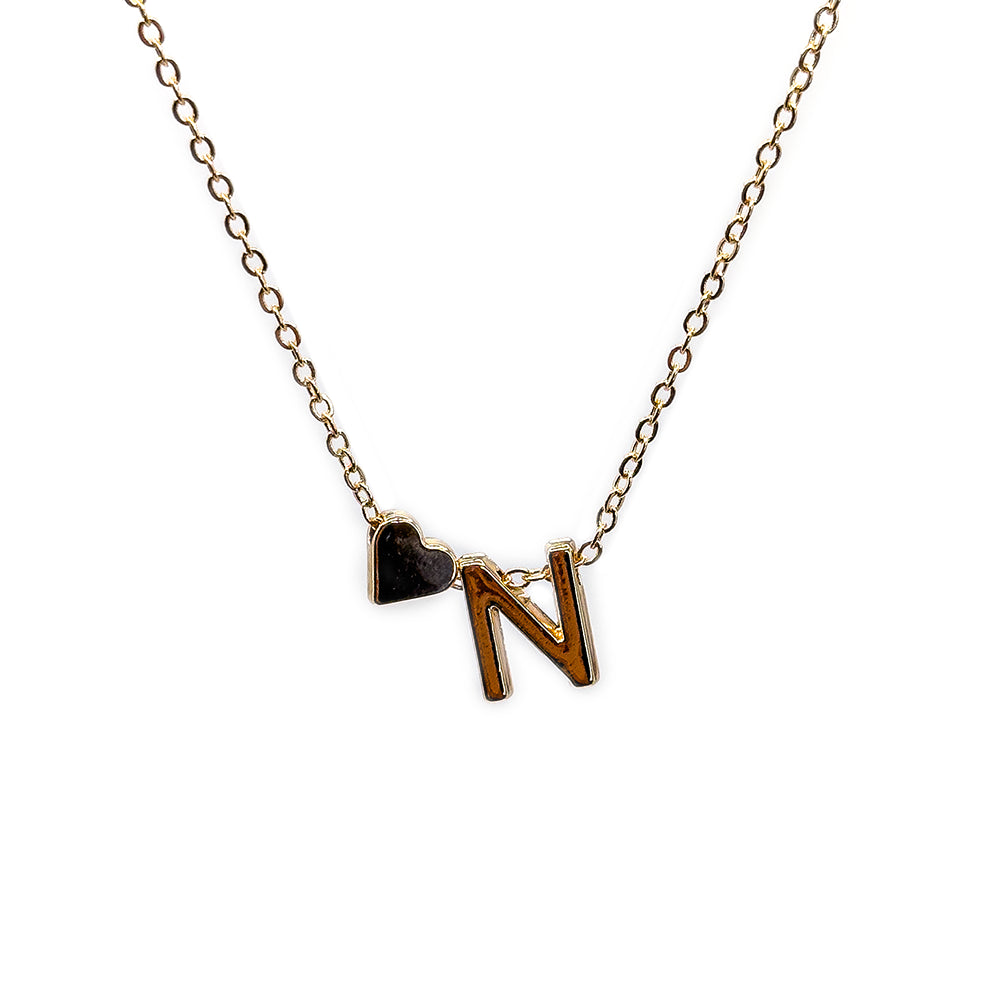 Letter N Necklace