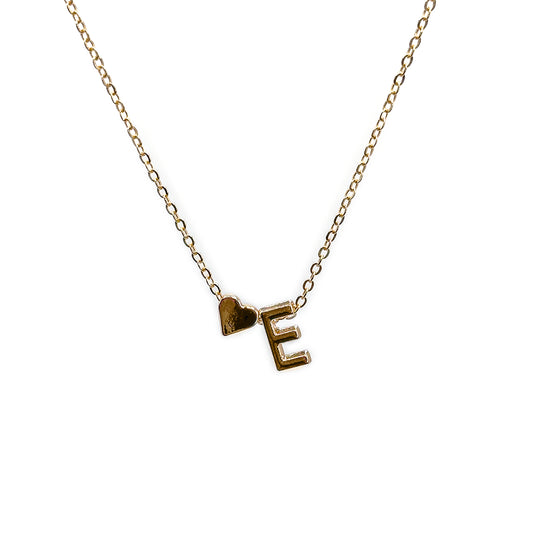 Letter E Necklace