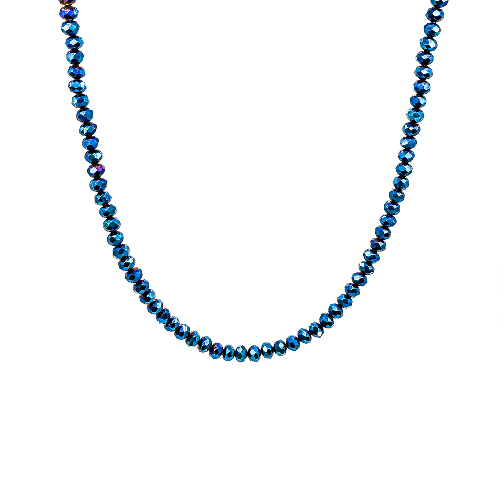 Sapphire Crystalline Necklace