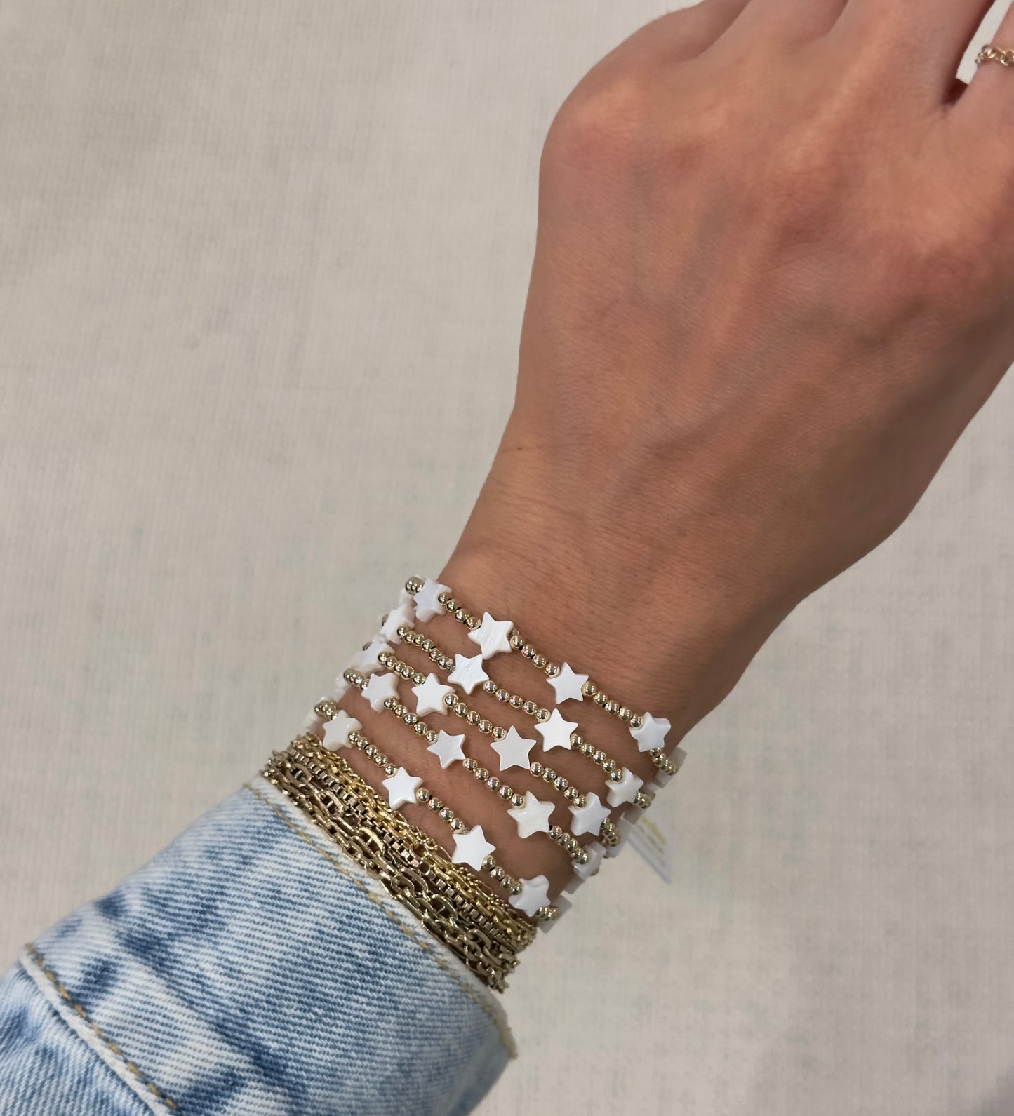 White Star Glow Bracelet